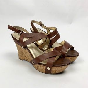 Brown Guess Wedges